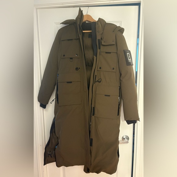 RUDSAK Atmosphere Maxi Down Parka – Army Green – Size M – LIMITED EDITION - Picture 4 of 16